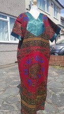 Ankara Gown Print Bubu Dress for Your Summer Wardrobe.size 10,12,16