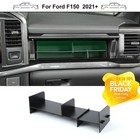 Passenger Co-Pilot Storage Insert Divider Panel Black For 2021+ Ford F150 F-150
