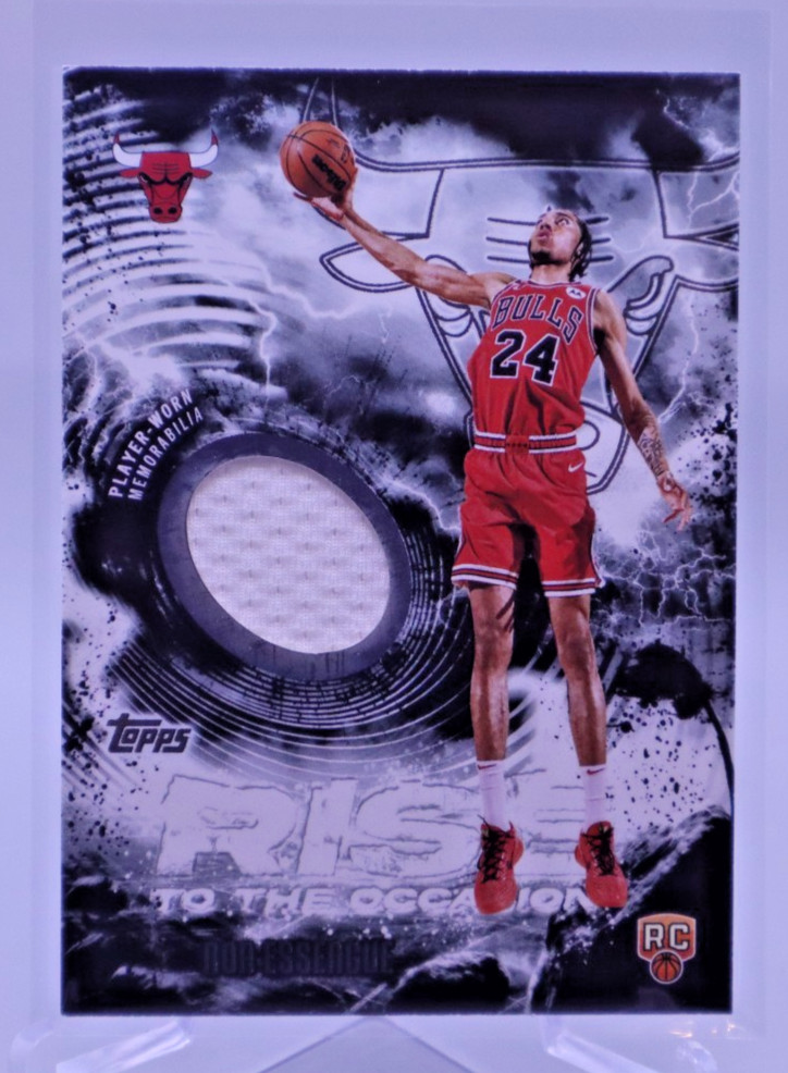 2025-26 Topps Noa Essengue Rise To The Occasion RC Patch Player Worn! H053