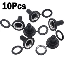 10 Packs 12mm Toggle Switch Rubber Resistance Boot Cover Cap Waterproof Cap New