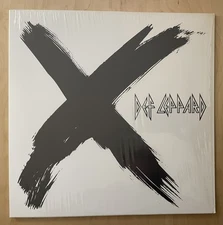 X by Def Leppard LP (Record, 2021)  (OPEN SHRINK) (EX+/EX+)