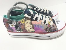 Tenis Nicole Lee EE. UU. Lona Estampado Gráfico Para Mujer Talla 10 Estilo Chuck Taylor