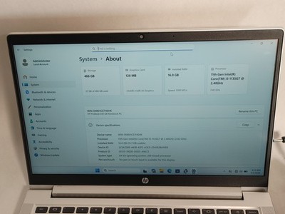 HP ProBook 430 G8 Core i5-1135G7 2.40 GHz 16 GB DDR4 500 GB NVMe