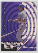1998 Pinnacle Epix Play Purple Mike Piazza #E19 HOF d4y