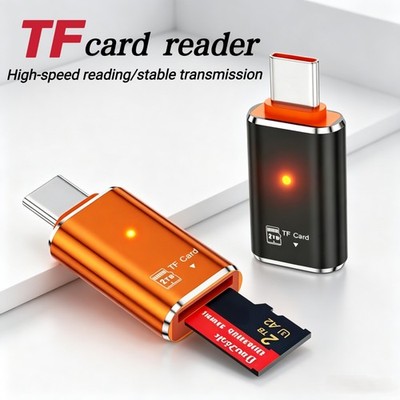 SD TF Card Reader Type C Card Reader Adapter USB-C Memory Card