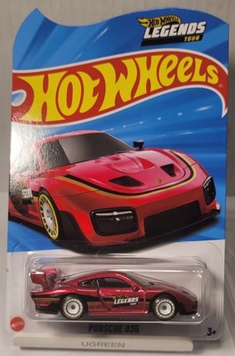 HotWheels Porche 935, 2025 Legends Tour, Spectraflame Pink W/ Car Protector  