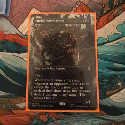 Orcish Bowmasters, The Hobbit Set Foil MTG Box Topper 0019