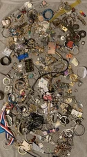 COSTUME/FASHION JEWELRY LOT!  11+ LBS CRAFT REPAIRABLE MISMATCHED NEW TO VINTAGE