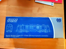 Dapol OO Class 29 BR Blue D6129. DCC sound fitted. In excellent condition.