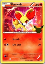 Fennekin XY02 First Partner 25th Anniversary Promo Jumbo Pokemon Near Mint on eBay