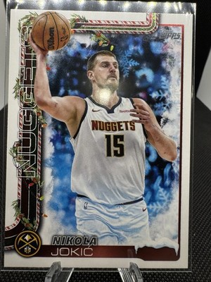 2025-26 Topps Holiday #SSV-LB NIKOLA JOKIC Photo VARIATION SSP