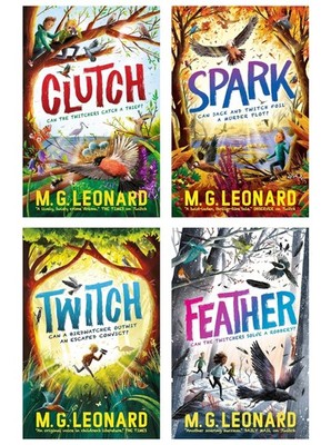 The Twitchers Series 4 Books Paperback Collection - Ages 8-13 - By M. G. Leonard