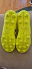 Excellent Condition  Puma Youth Soccer Cleats - Bright Yellow/Pink - Size 3 — photo 2