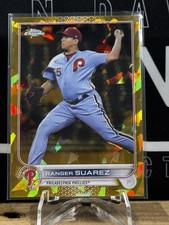 2022 Topps Chrome Sapphire Edition Gold /50 Ranger Suarez #386