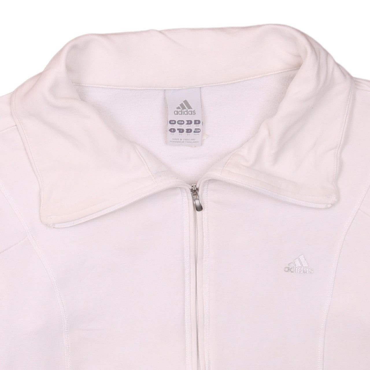 Adidas White Sweatshirt Womens M image 3
