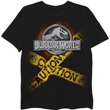 Jurassic World Boys Short Sleeve T-Shirt- Little and Big Boys Sizes XS-2XL 4-20