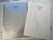Porsche 969 1992 Sales brochure with Techincal Data and Specification sheet