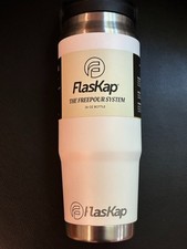 Flaskap FreePour System: 6oz Liquor Dispenser Kap & 26oz Cup Holder Bottle - NEW