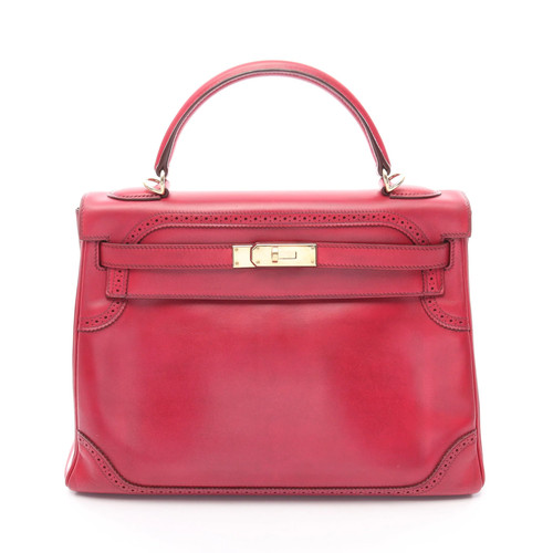 Hermes Kelly 32 2WAY Handbag Pink #RCB9553