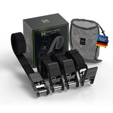 Hardtwerk Spanngurte 4er Set Ratschengurte 6m...