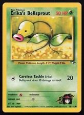 Erika's Bellsprout (76) Unlimited Common Gym Heroes 076/132 LP Ken Sugimori