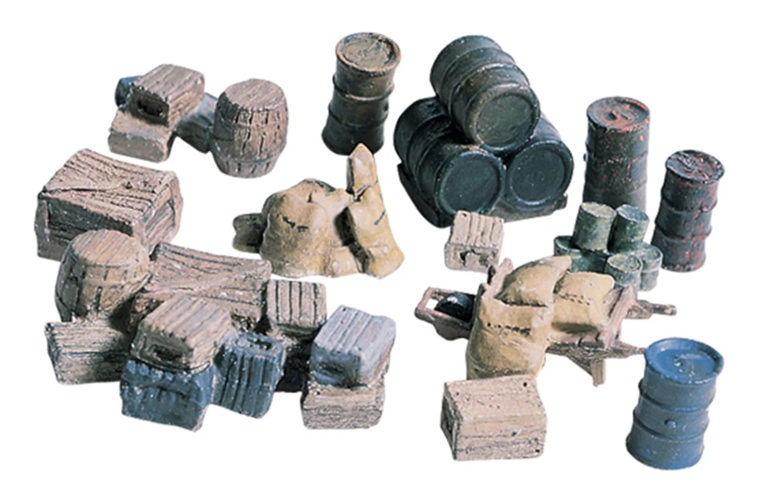 Woodland Scenics WD203 D203 Crates, Barrels & Sacks HO/OO