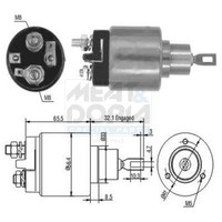 Meat & Doria Magnetschalter, Starter 46002 FüR Audi Austin MG Rover VW