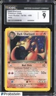 2000 Pokemon Team Rocket 1st Edition #4/82 Dark Charizard Holo CGC 9 MINT