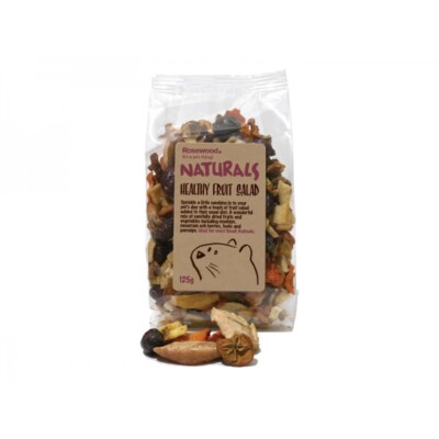 Rosewood Naturals 125g Kleintier Leckereien gesunder Obstsalat