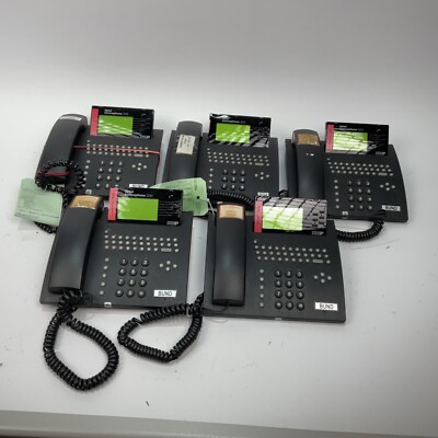 Lot of 5 Tiptel Innovaphone 200 PoE IP Phone UNTESTED/FAULTY Bundeswehr 0802
