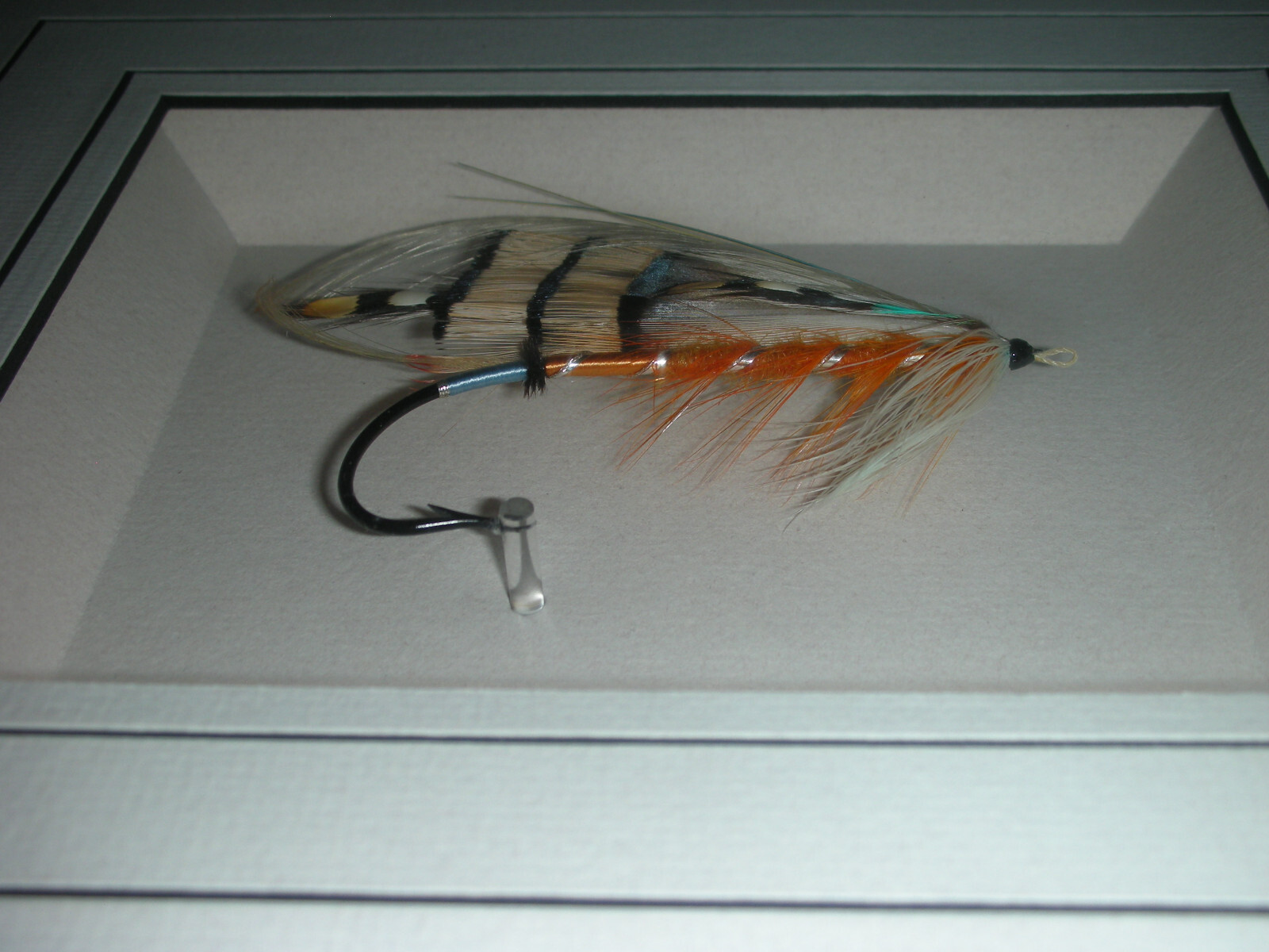 1998 Ted Kantner - Flied Tied Tying - Classic Salmon Fly Stevenson - Framed - Image 9