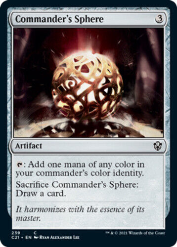 Commander's Sphere NM, English MTG Commander 2021 - Picture 1 of 1