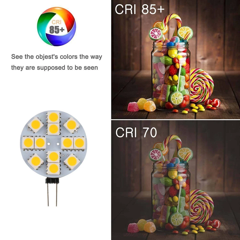 G4 LED light bulb DC 12V Lamps 1W 1.5W 2W 3W SMD Bulbs Dimmable Cool/Warm White - Image 3 of 4