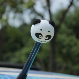 Cute-Panda-Car-Antenna-Aerial-Ball-EVA-Topper-Truck-SUV-Pen-Decor-GiftYJUS