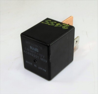 Genuine Mitsubishi 4-Pin Black Relay MR301978 NAiS ACB82201