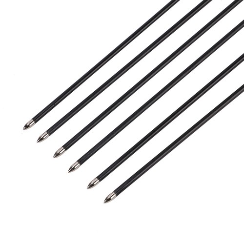 12 X 30" Fibreglass Field Point Archery Arrows Compound Or Recurve Black & Blue - Picture 4 of 12