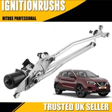 Front Windscreen Wiper Motor & Linkage For Nissan Qashqai 2007-2013 28800-JD000