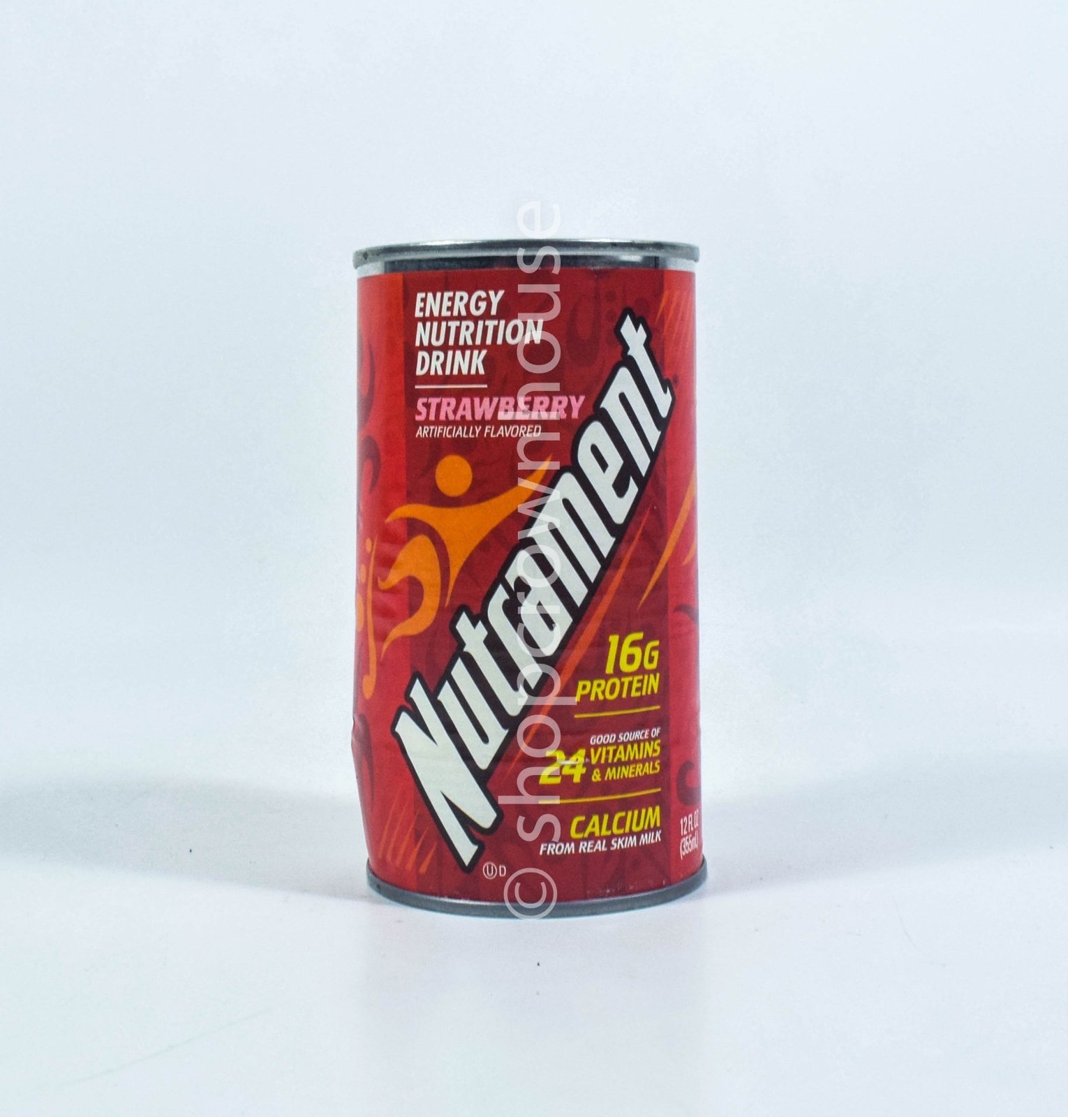 10 Nutrament STRAWBERRY Protein Energy Nutrition Drink 12 ounce 12/29