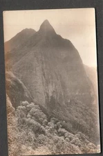 unmailed AZO RPPC photo post card-Pali Highway, on Oahu Hawaii