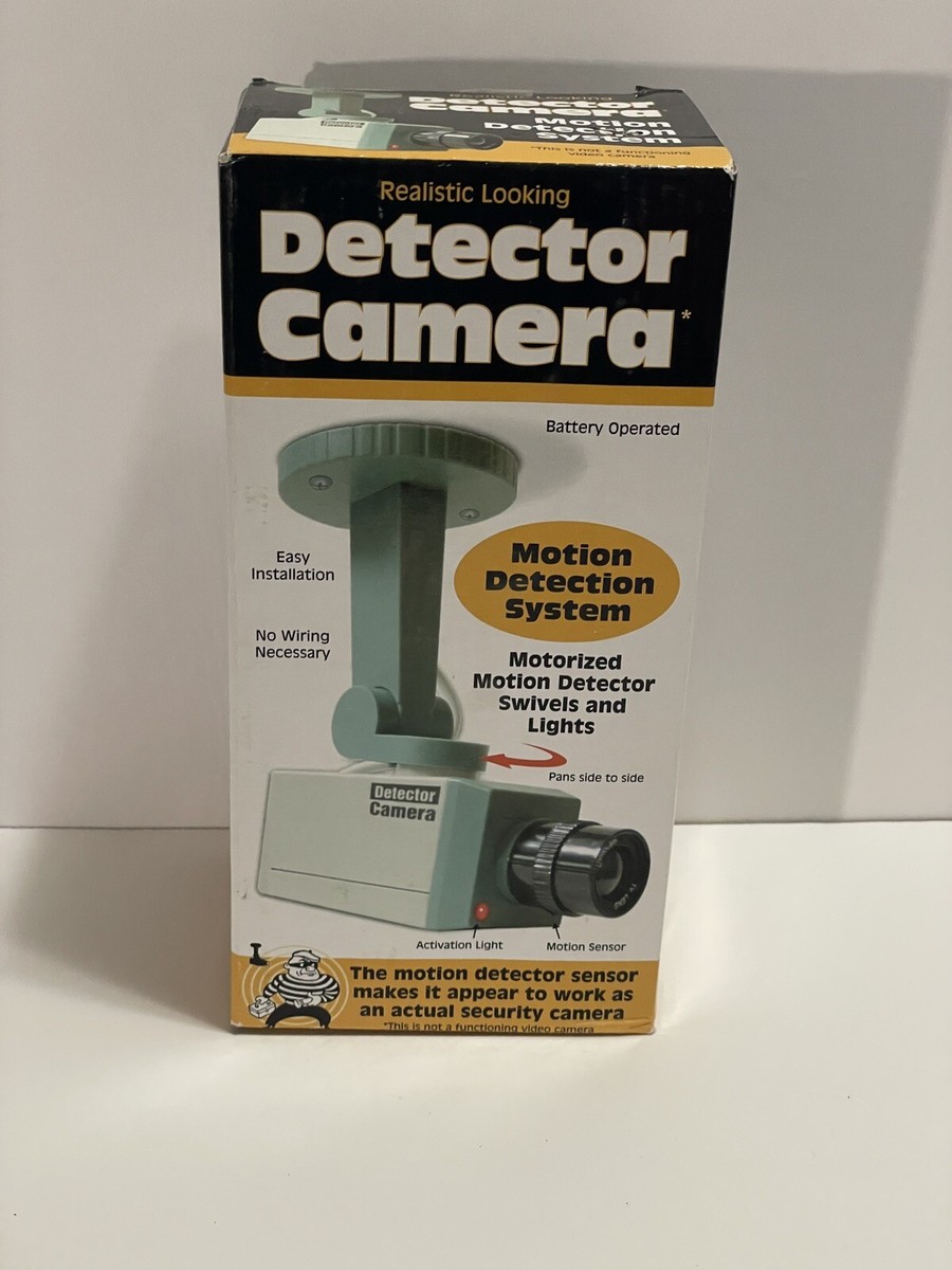 Fake Motion Detector Camera New