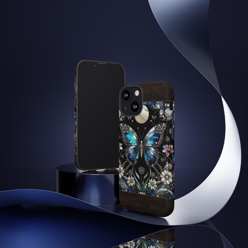 Faux Marcasite Butterfly Phone Case, Vintage-Inspired Design Cover | X91 - 第 102/277 張圖片