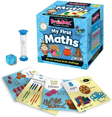 BRAINBOX MY FIRST MATHS BRAIN CHALLENGE SPIEL 5+ HEIMSCHULE BRANDNEU