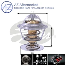 Fits Jaguar XF 2008-2015 S-Type 2004-2007 XJ 2005-2016 AZ Thermostat Coolant