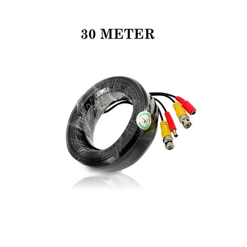 Cable de extensión de grabación de video DVR para cámara de seguridad CCTV 5M-50M BNC DC cable de alimentación - Imagen 15 de 24