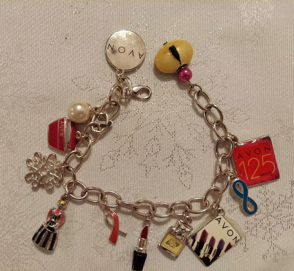 Vintage avon deals charm bracelet