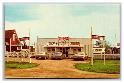 Albert Lea MN St. Nicholas USA Frontier Town Museum Unposted Chrome Postcard