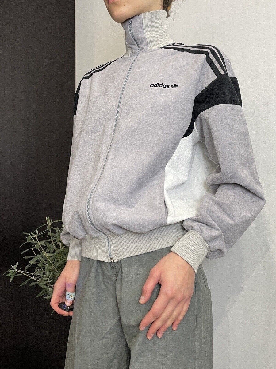 Vintage 1980s 80s Adidas Challenger Ventex Velour Track Jacket