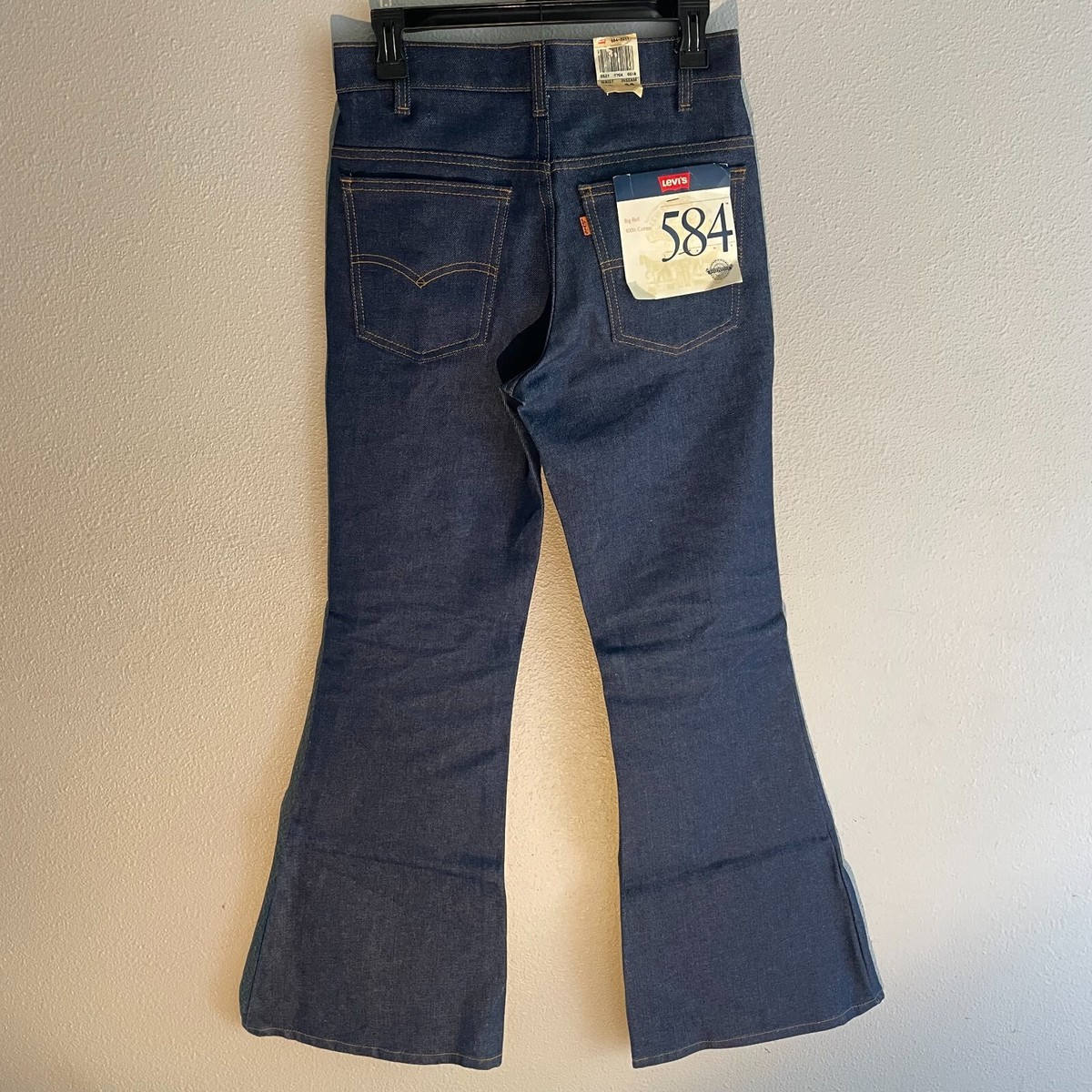NOS] Vintage Levis Orange Tab 584 684 Bell Bottom Jeans 30 X 33 | eBay