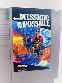 Mission: Impossible -- Juego Aut&eacute;ntico Original NES Nintendo &iexcl;EXCELENTE ESTADO!