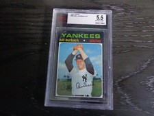 1971 Topps Bill Burbach #683 BVG 5.5 Excellent + High Number SP
